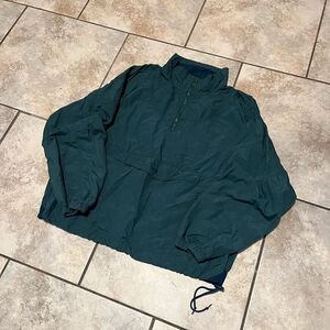 Vintage GEAR for Sports Teal Green Pullover Windbreaker Jacket L